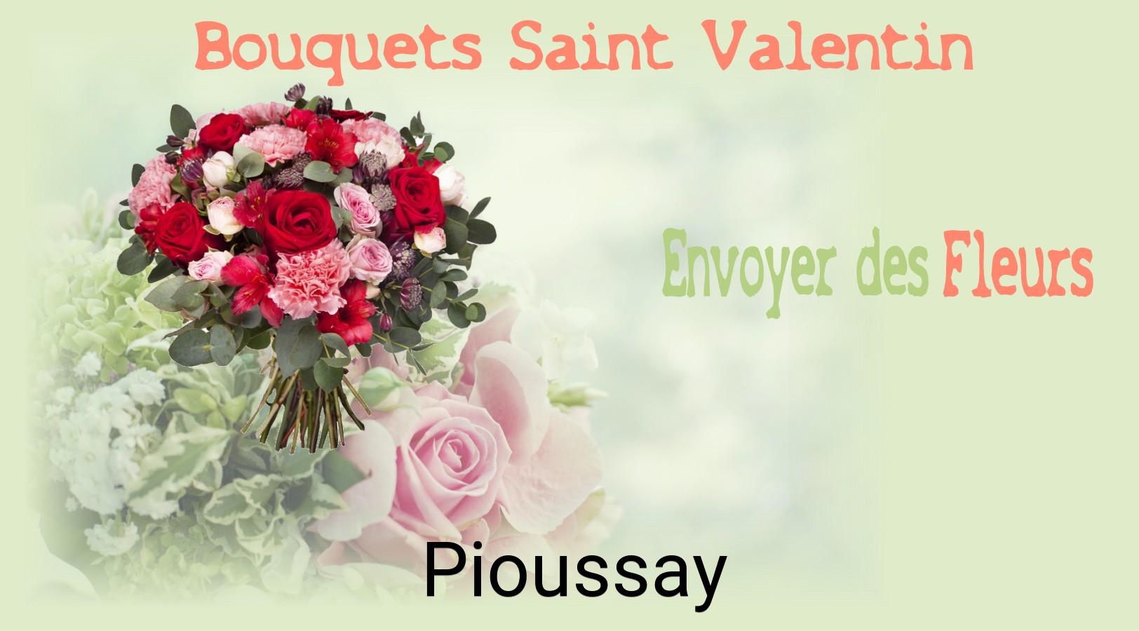 Roses de Saint-Valentin livrées à Pioussay